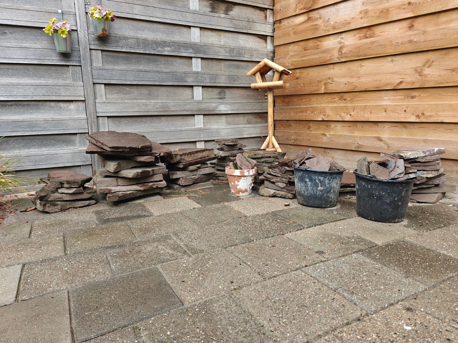 Flagstones, rode Weser, Ophalen, Gebruikt, Overige typen