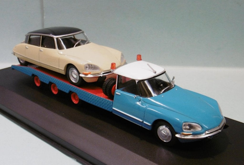Citroen DS21 Tissier '73 + DS  1/43 Utilitaires Citroen # 10, Ophalen of Verzenden, Nieuw, Auto, Overige merken