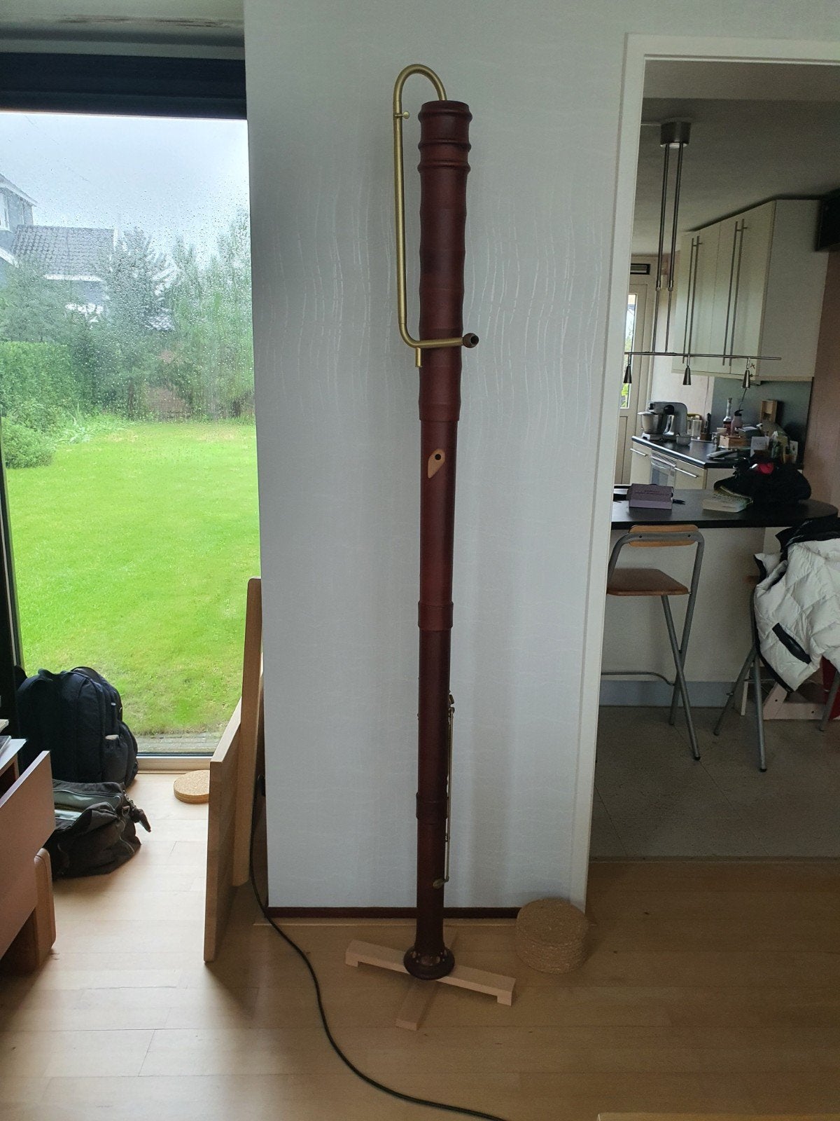 Kung Superio Subbas F 442 Hz, Muziek en Instrumenten, Ophalen of Verzenden, Zo goed als nieuw, Bas, Met koffer, hoes of etui