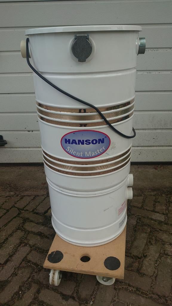 Hanson Silent Master S1 Pro Centrale Stofzuiger met extra's., Ophalen, Zo goed als nieuw, Stofzak, 1200 tot 1600 watt