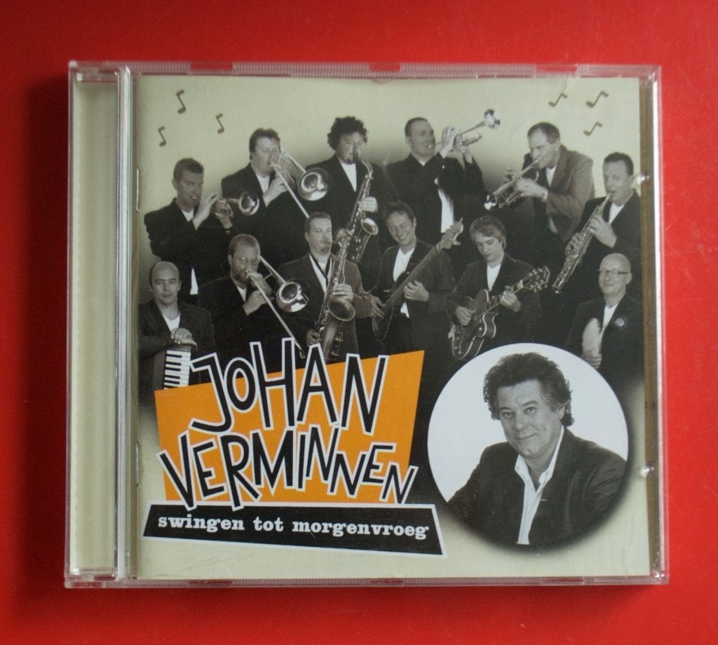 cd Johan Verminnen Swingen tot morgenvroeg bigband Dowaah, Cd's en Dvd's, Ophalen of Verzenden, Gebruikt, Overige genres, Album