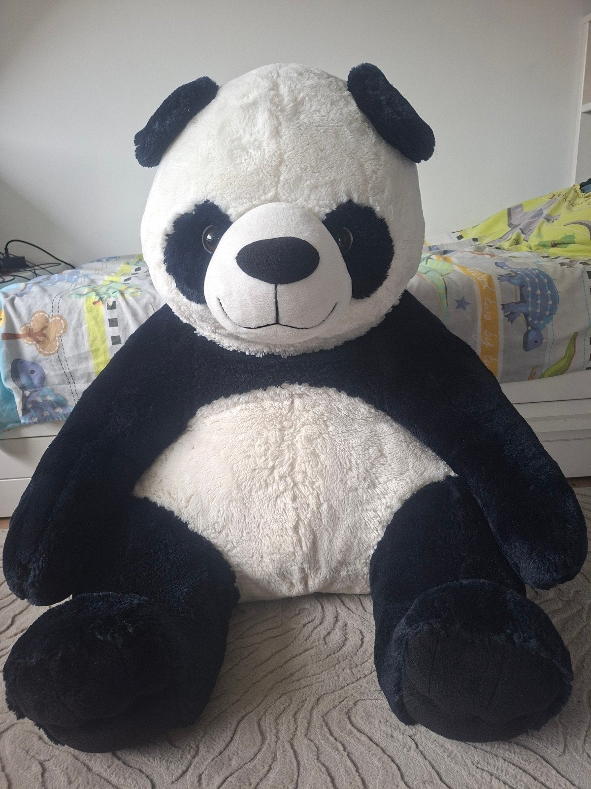 grote panda knuffel, Kinderen en Baby's, Speelgoed | Knuffels en Pluche, Ophalen, Overige typen, Zo goed als nieuw, Meerkleurig