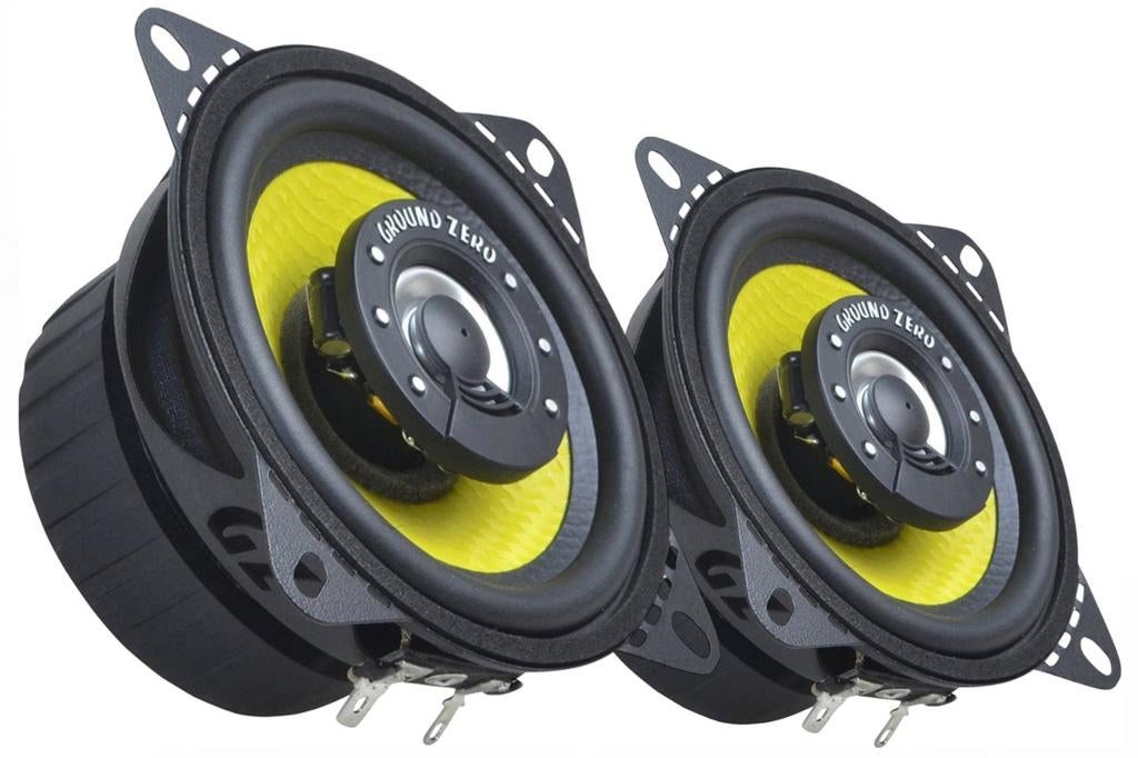 Ground Zero GZTF 4.0X Coaxiale Speakers 10cm (100W / 70Wrms), Auto diversen, Autospeakers, Nieuw, Ophalen of Verzenden