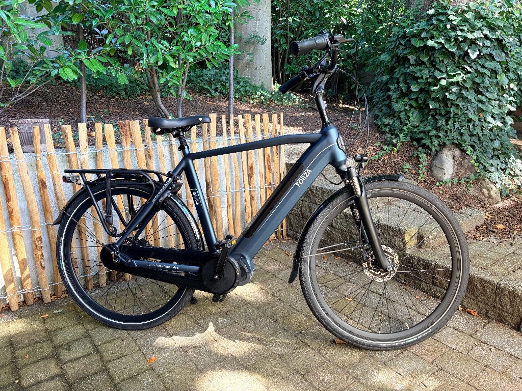 ELECTRISCHE HEREN FIETS, Versnellingen, Zo goed als nieuw, 57 tot 61 cm, Schijfrem