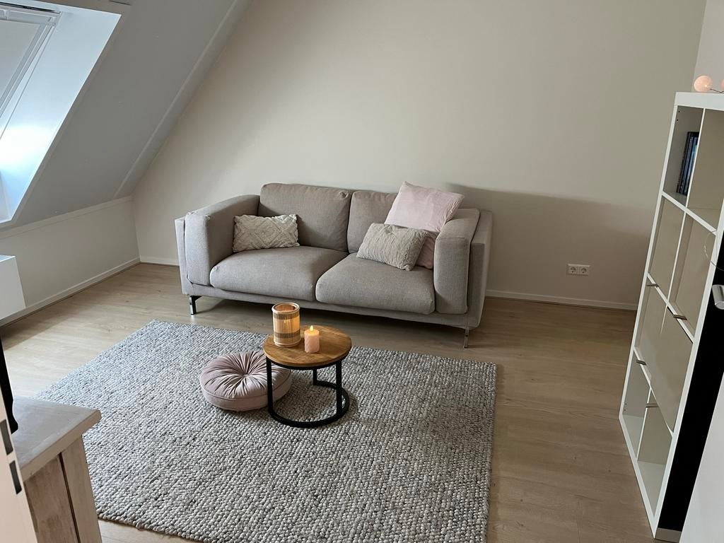 Mooie en nette bank (Ikea - Nockeby), Ophalen, Tweepersoons, 75 tot 100 cm, Zo goed als nieuw