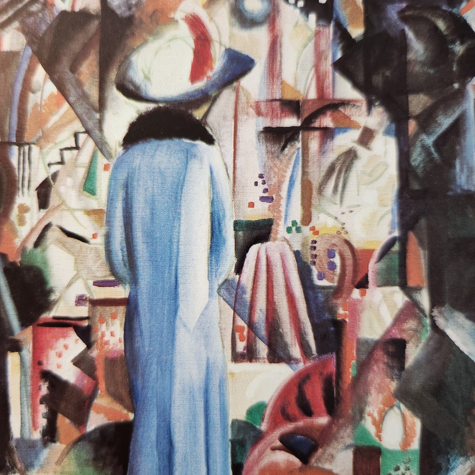Kunstkaart August Macke - Grosses helles Schaufenster, Verzamelen, Verzenden, 1980 tot heden, Ongelopen, Cultuur en Media