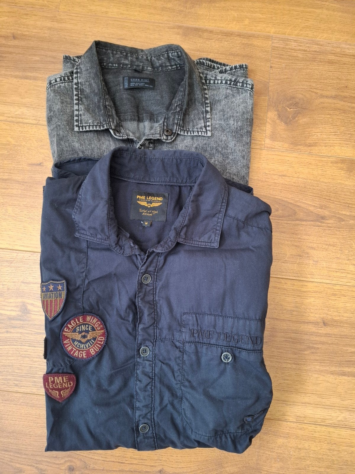 PME Legend en URBNdist blouse maat M, Ophalen of Verzenden, Zo goed als nieuw, Blauw