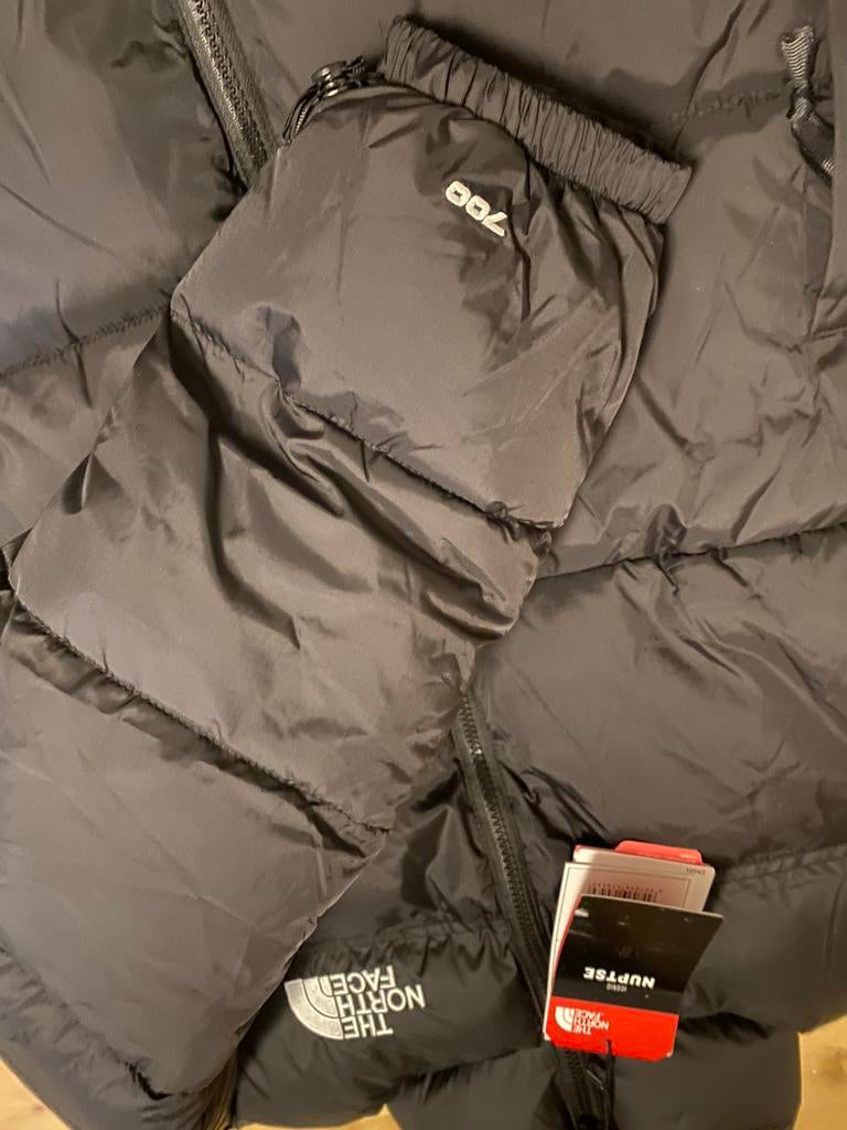 The North Face Nupste 700 Zwart Heren Maat M, Kleding | Heren, Jassen | Winter, Ophalen of Verzenden, Nieuw, Maat 48/50 (M), Zwart