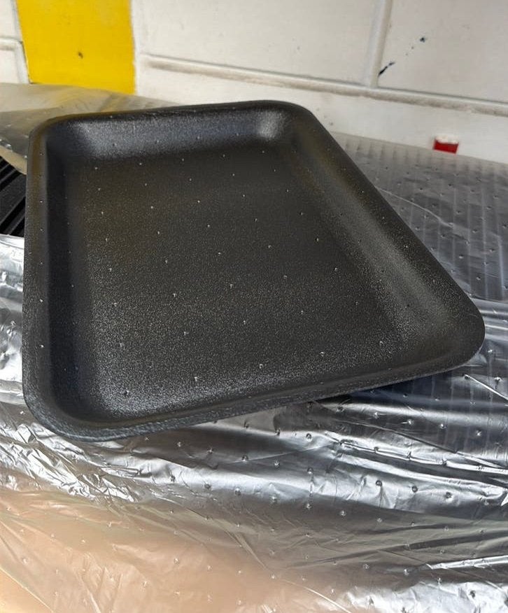 Depron Zwarte Dry Tray Voedselschalen - 76 stuks, Ophalen, Overige typen, Kunststof, Nieuw