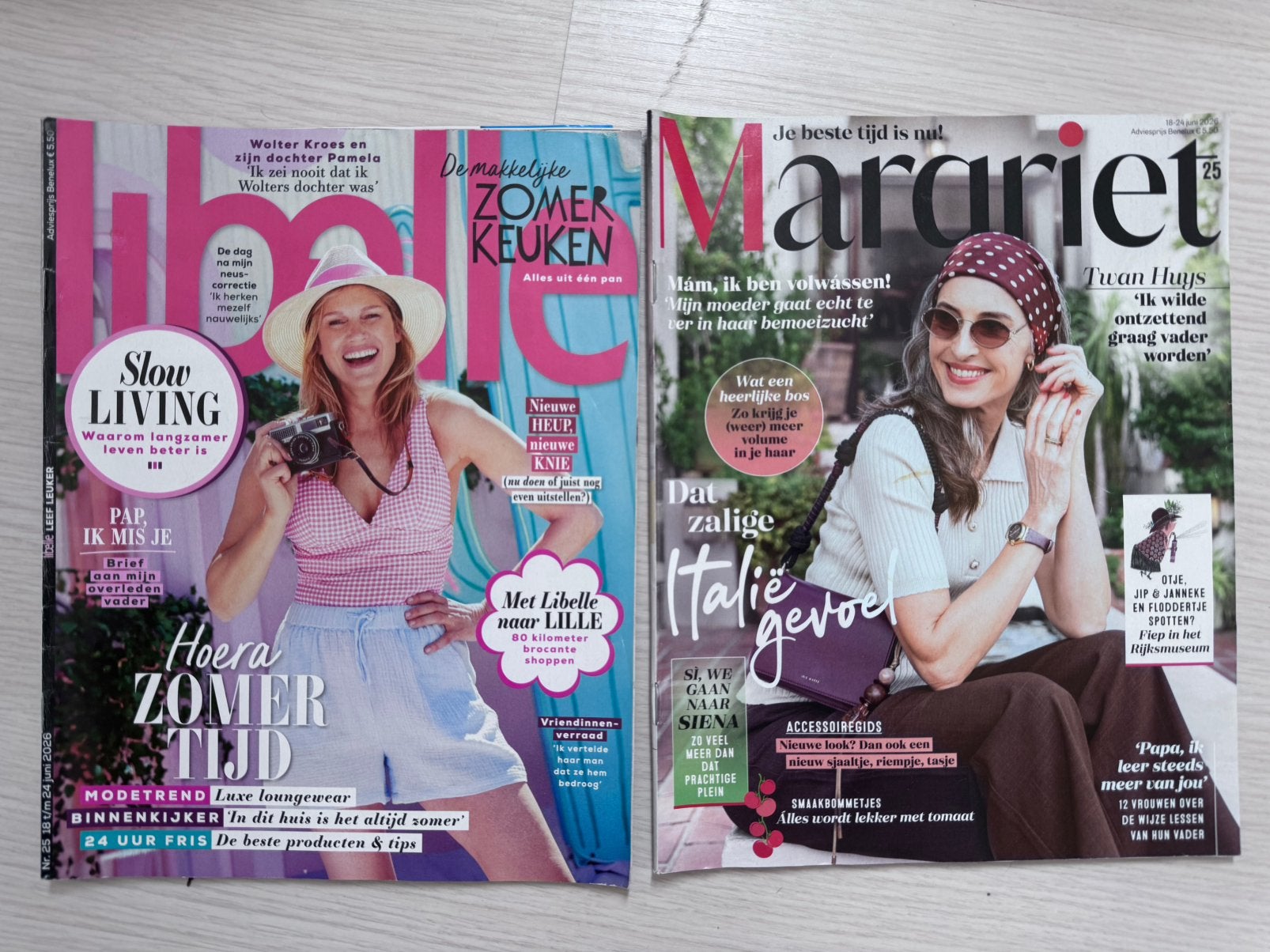 Libelle en Margriet jaargang 2026/2025, Ophalen, Zo goed als nieuw, Damesbladen