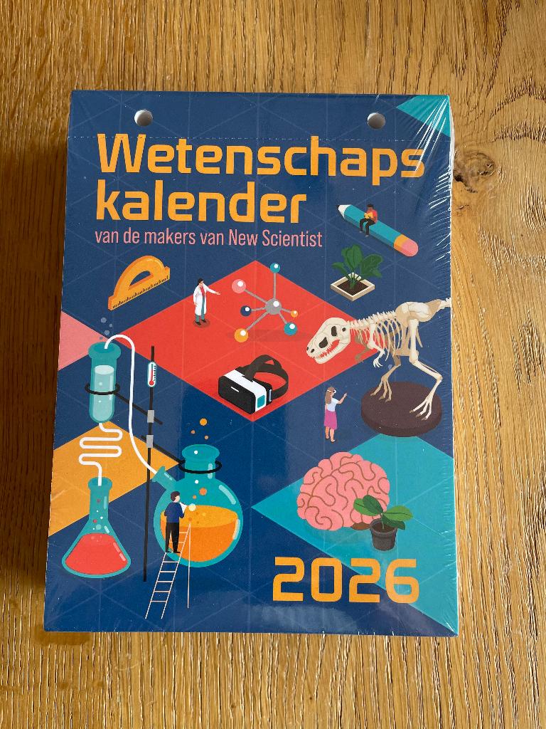 Wetenschapskalender 2026, Ophalen of Verzenden, Nieuw