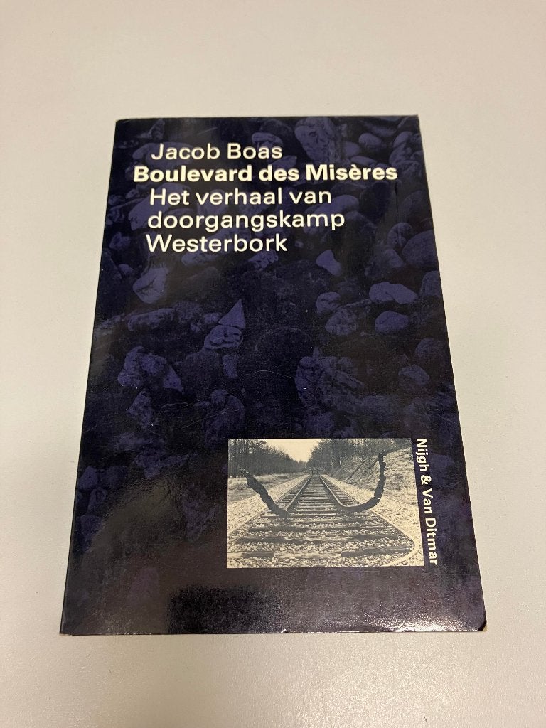 Boulevard des miseres Doorgangskamp Westerbork, Boeken, Ophalen of Verzenden, Jacob Boas, Overige onderwerpen, Tweede Wereldoorlog