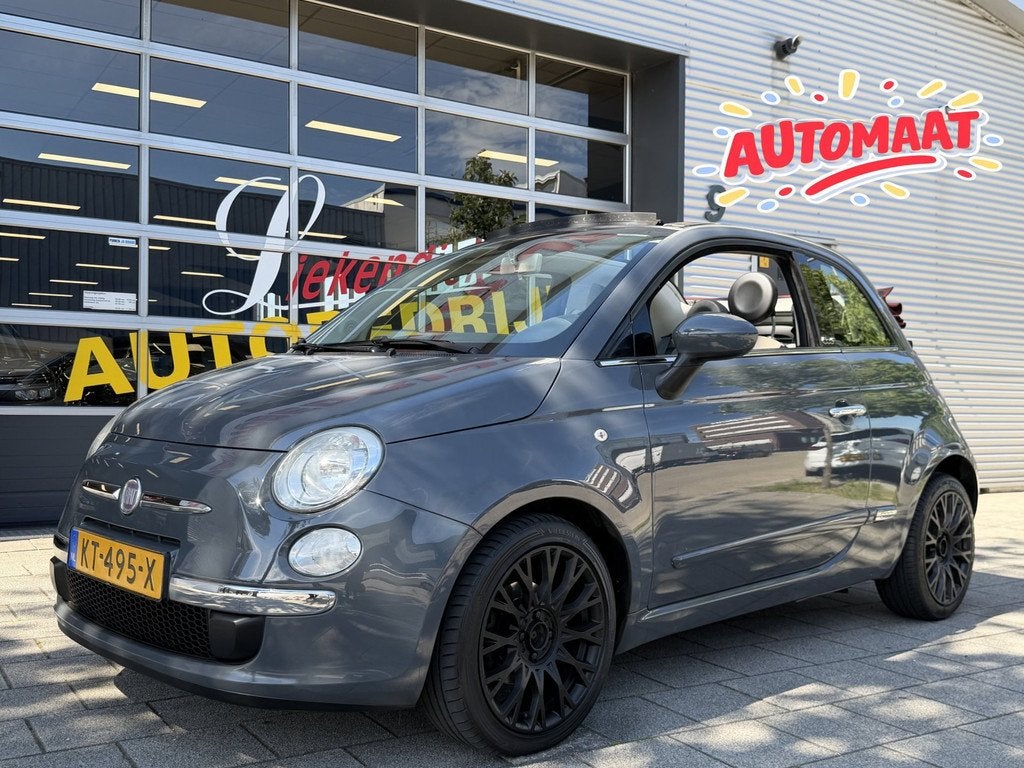 Fiat 500 0.9 TwinAir by Gucci CABRIO - Automaat I Airco I Sp, Euro 5, 86 pk, Gebruikt, 31 €/maand
