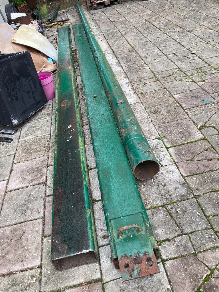 ijzeren balken, Ophalen of Verzenden, Gebruikt, IJzer