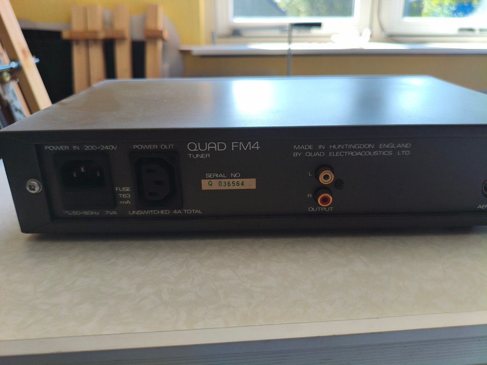 Quad fm4 tuner, Ophalen, Gebruikt