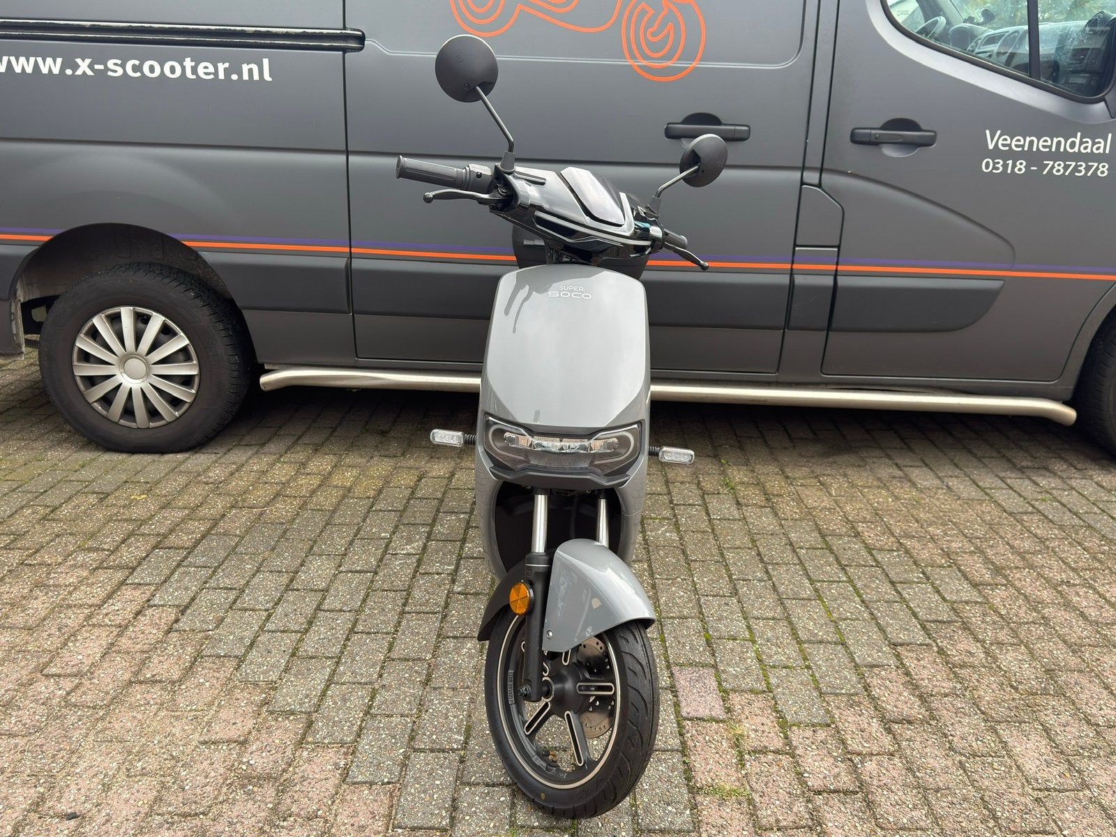 Super Soco Cu Mini+ Grijs-25KM| Eerste eigenaar| Electrisch, Ophalen, Zo goed als nieuw, Overige typen, Overige merken