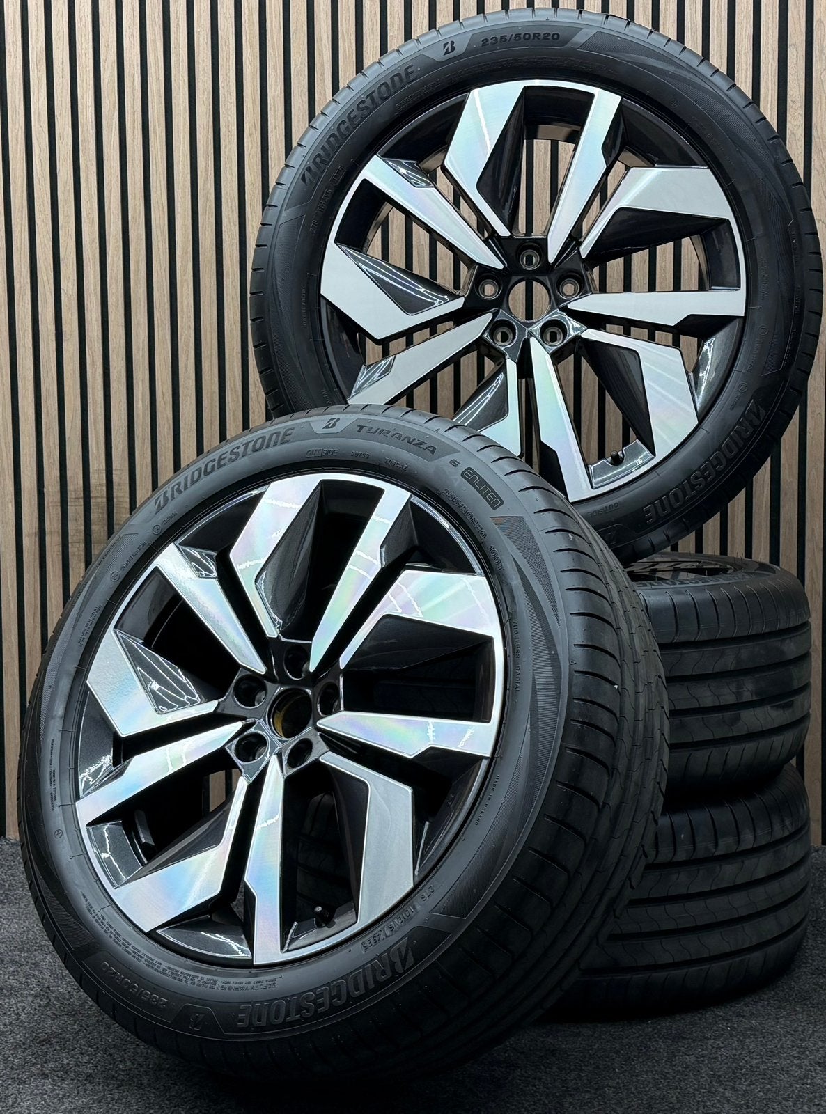 DEMO! Originele 20 inch Skoda Enyaq Elroq 5x112 Bridgestone, Ophalen, ., Banden en Velgen, Nieuw