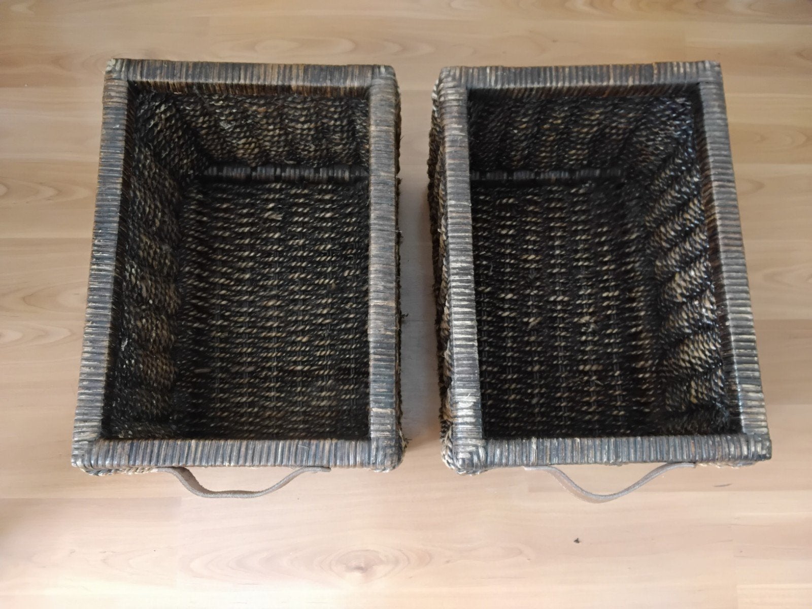 2x mand, Ophalen, Gebruikt, Rechthoekig, Overige materialen