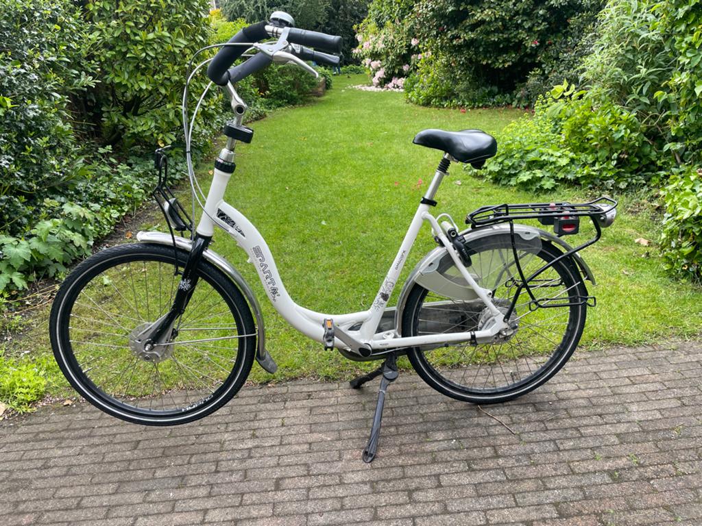 Moederfiets sparta amazone, Fietsen en Brommers, Fietsen | Dames | Moederfietsen, Ophalen of Verzenden, 2 zitjes, Gebruikt, Sparta