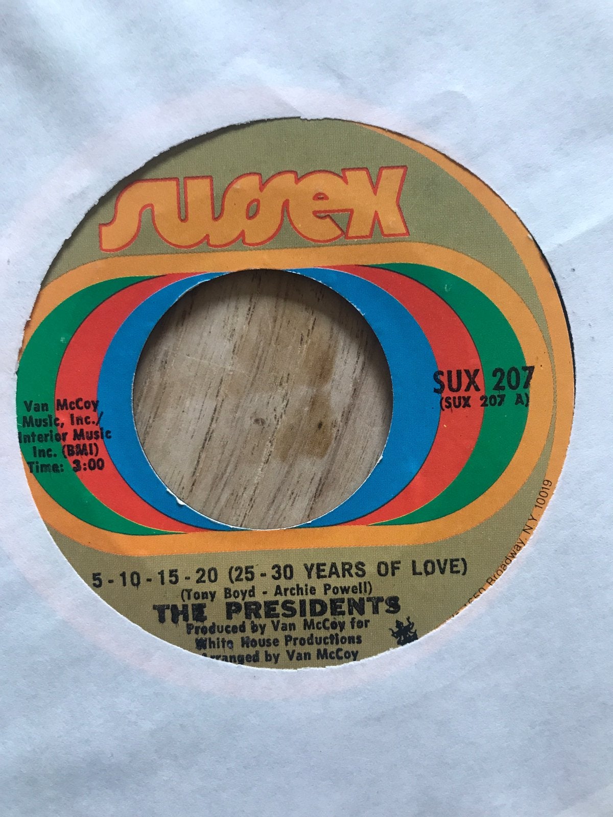 The presidents / 5-10-15-20-25-30 years of love, Ophalen of Verzenden, Zo goed als nieuw, Pop