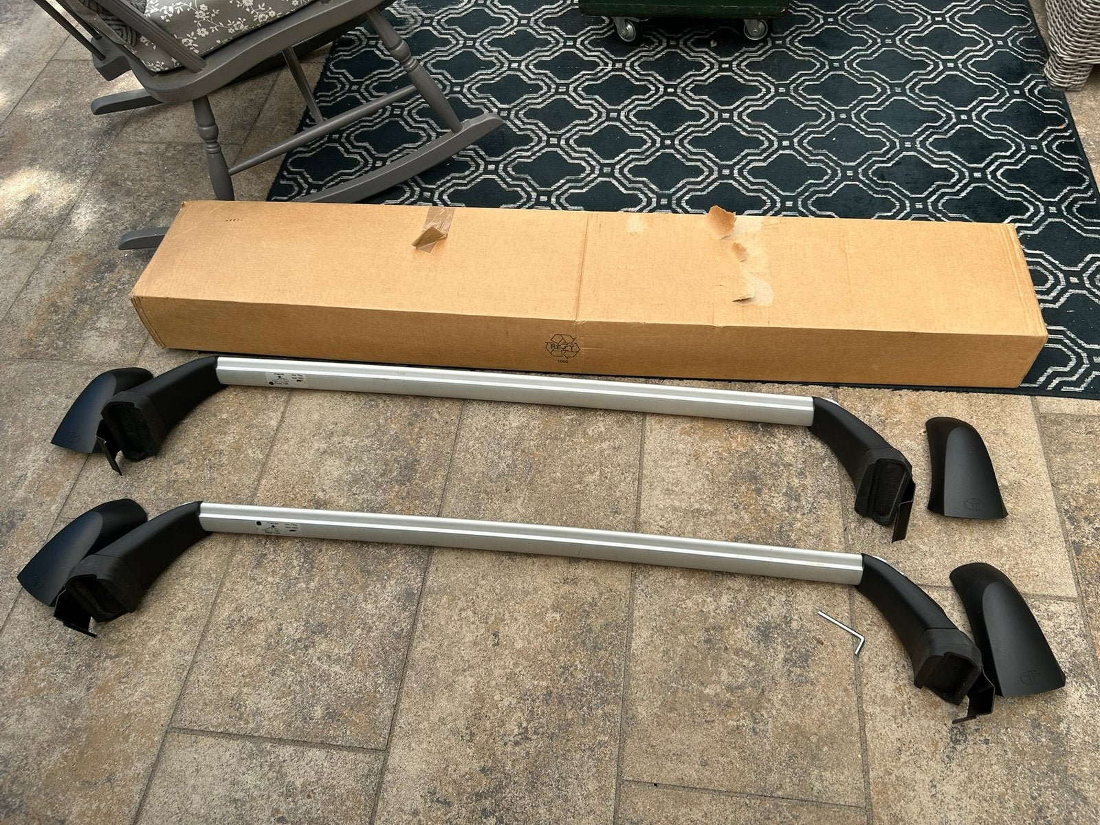 Dakdragers Toyota Prius 2 (2003-2009), Ophalen, Gebruikt