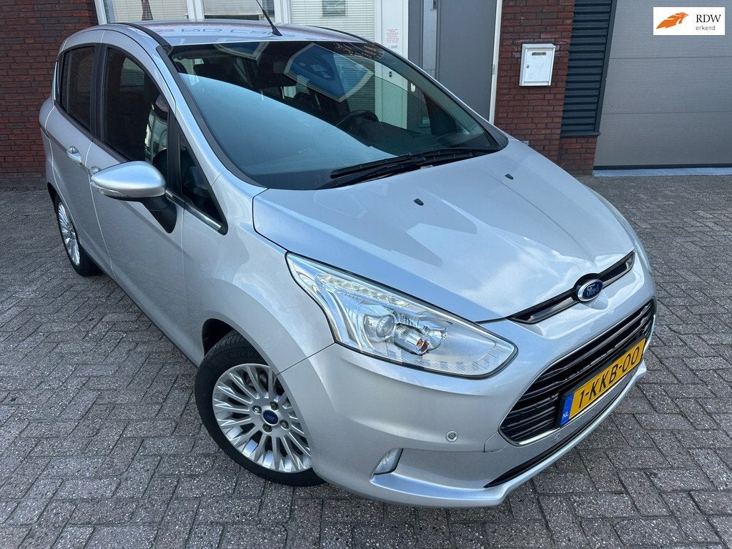 Ford B-Max 1.0 EcoBoost Titanium / Navi / Camera / PDC / Cli, Auto's, Ford, Voorwielaandrijving, Euro 5, Gebruikt, Met garantie (alle)