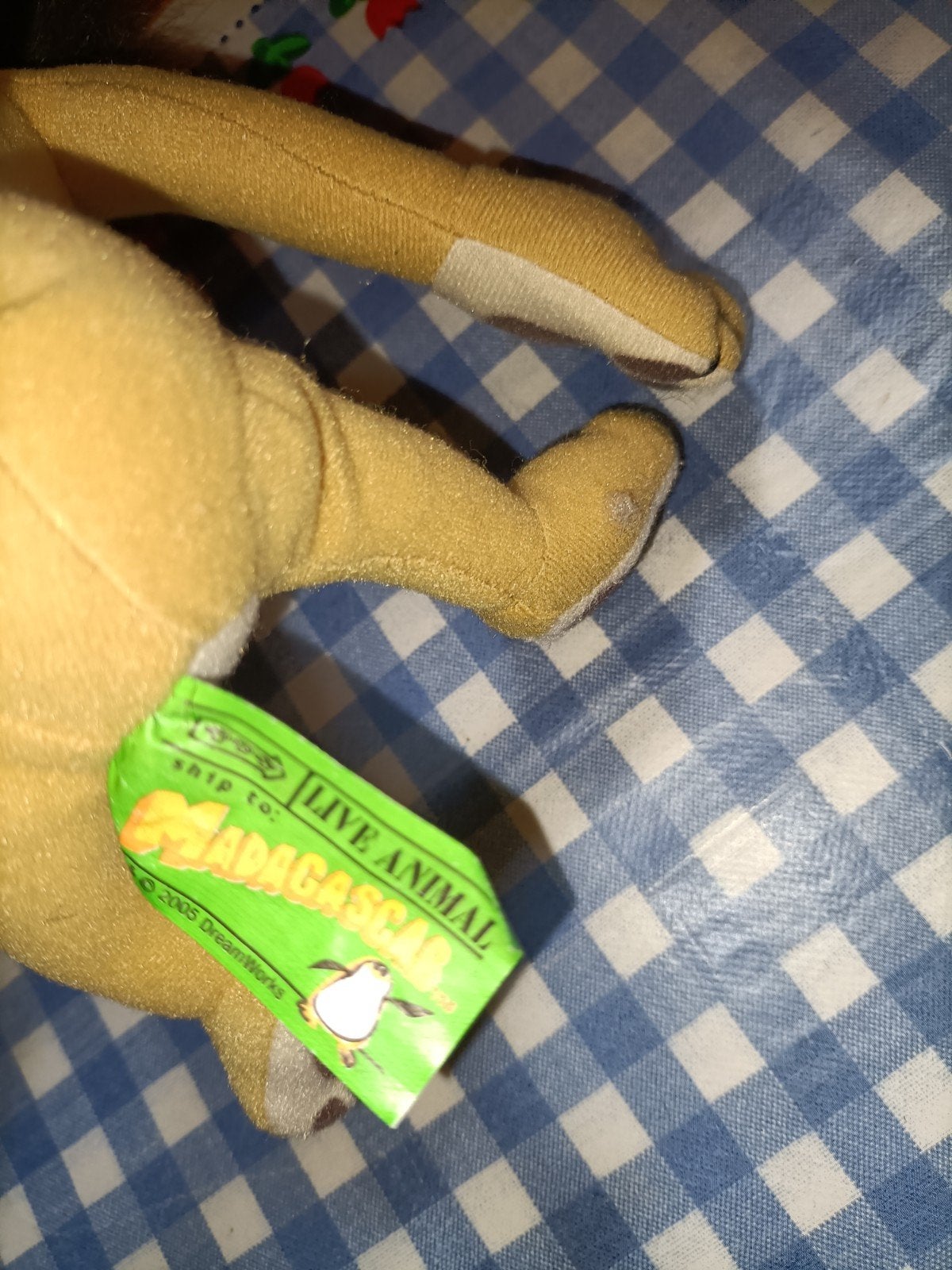 Madagascar Alex de Leeuw knuffel 25 cm groot, Ophalen of Verzenden, Zo goed als nieuw, Overige typen