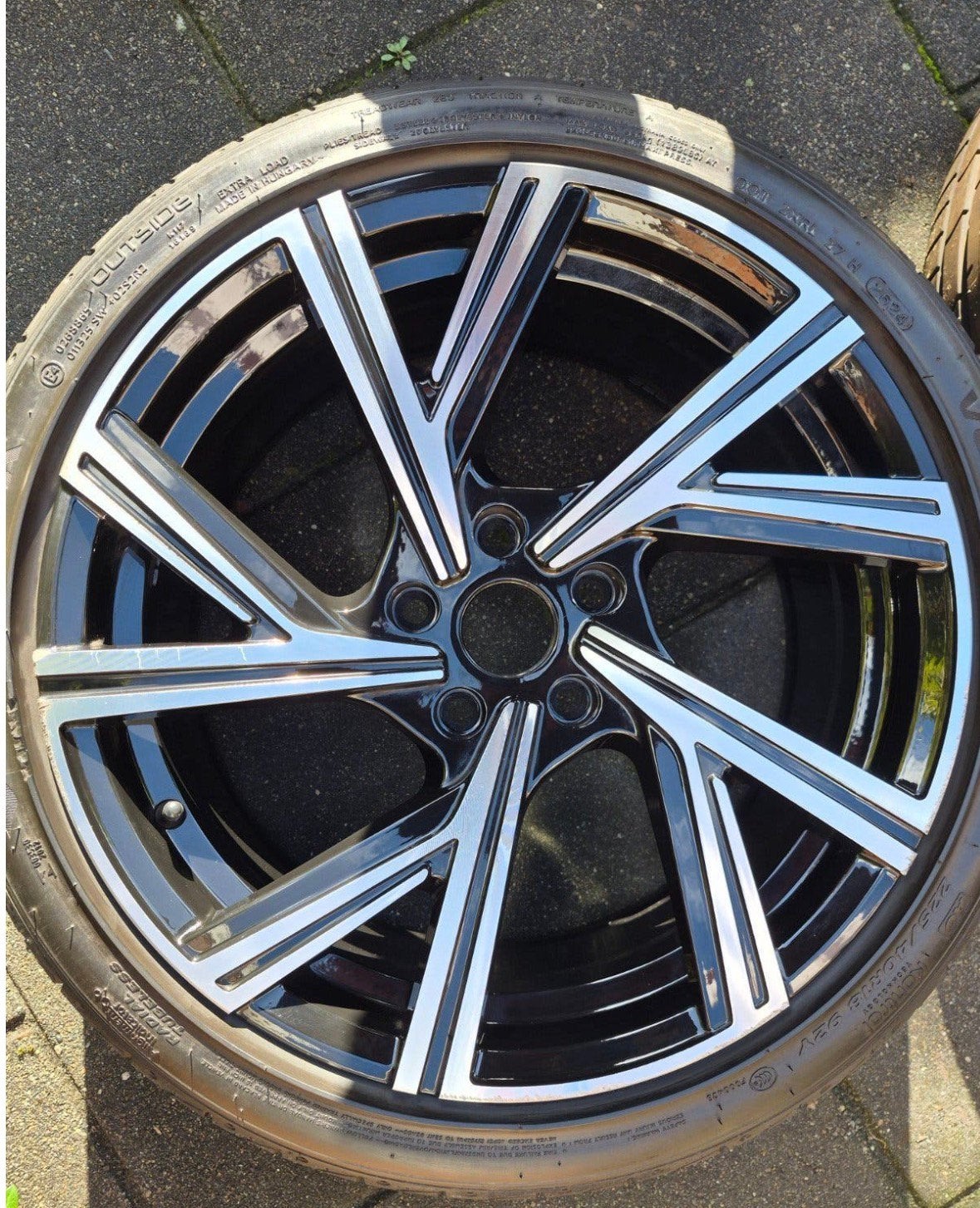 Volkswagen Velgen Brescia look  7 8 Caddy 225 40 18 5x112, 18 inch, Bestelwagen, Totalcarexpert@hotmail.com, Ophalen of Verzenden