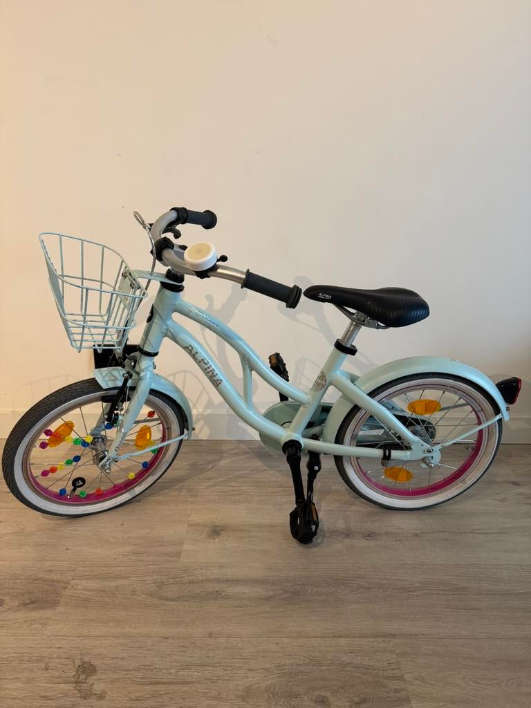 Alpina Ocean 16 inch inclusief zijwieltjes, Ophalen of Verzenden, Zo goed als nieuw, Minder dan 16 inch