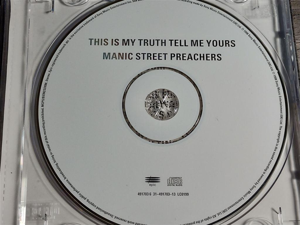 Manic Street Preachers - This is my Truth, Cd's en Dvd's, Ophalen of Verzenden, Zo goed als nieuw, Poprock
