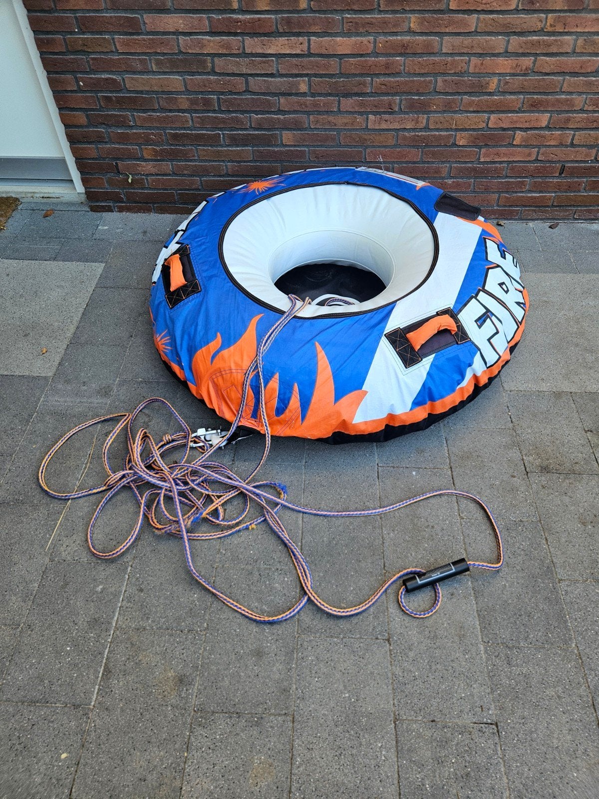 Opblaasbare Fun Tube / Band voor achter de boot, Ophalen of Verzenden, Gebruikt, Overige typen