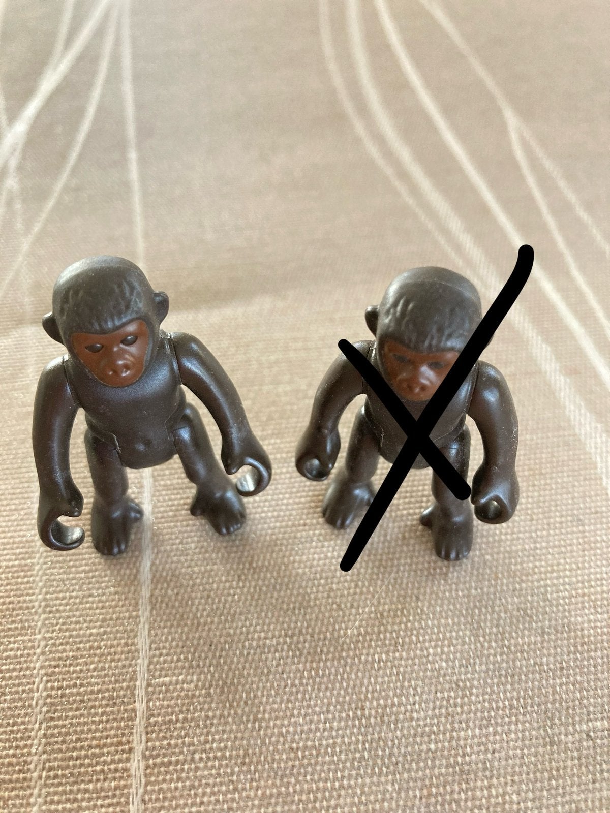 Playmobil baby gorilla., Ophalen of Verzenden, Zo goed als nieuw