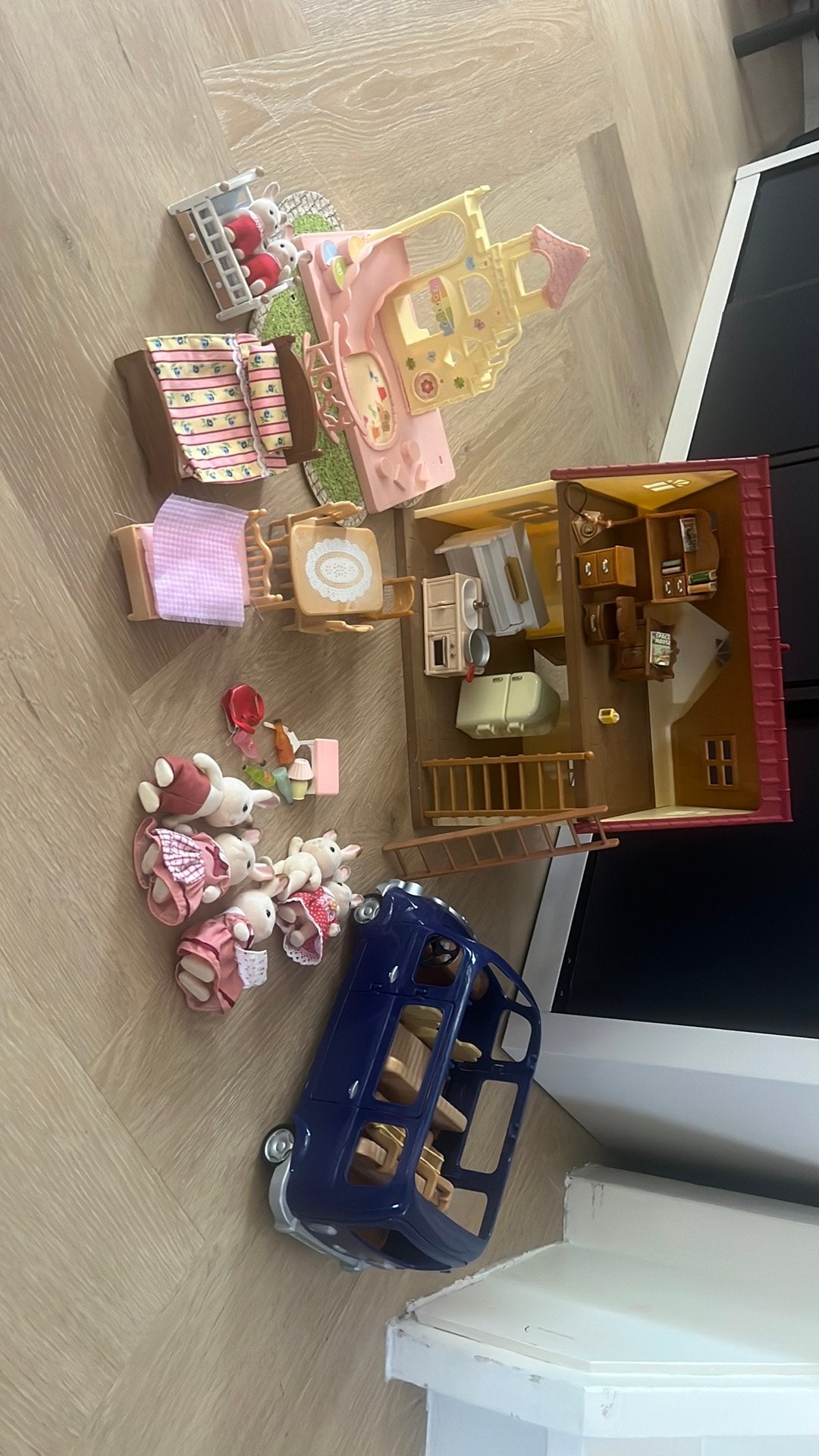 Sylvanian families set, Ophalen, Zo goed als nieuw, Poppenhuis