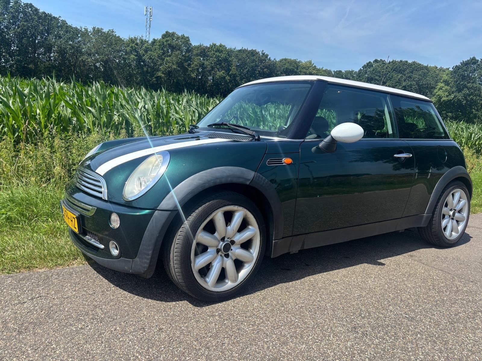 Mini ONE 2004 + WINTERBANDEN MINI VELG!, Voorwielaandrijving, 15 km/l, 4 cilinders, 4 stoelen
