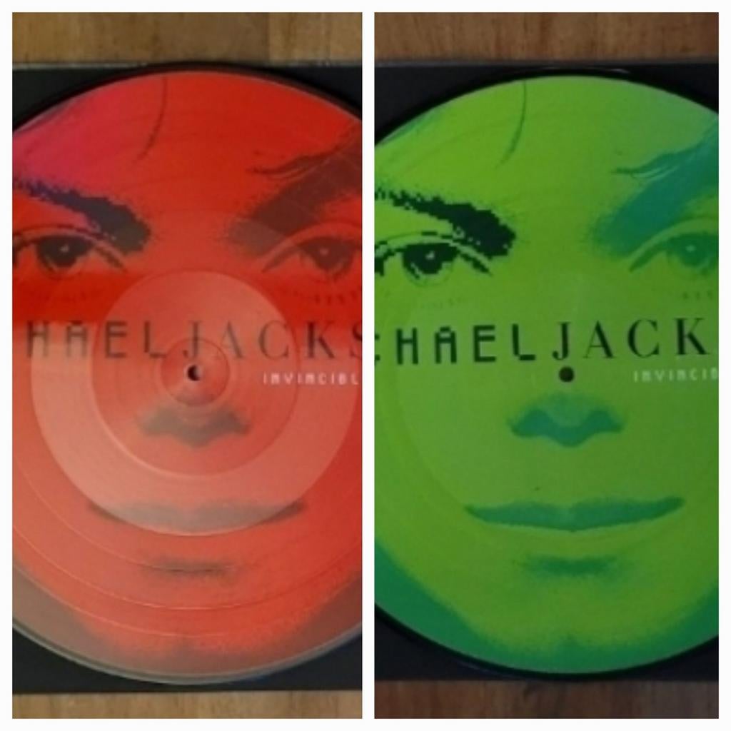 ✅️️Michael Jackson - Invincible Picture Disc Vinyl, Cd's en Dvd's, Vinyl | Pop, Zo goed als nieuw, Picture disc, 2000 - 2009, 12 inch