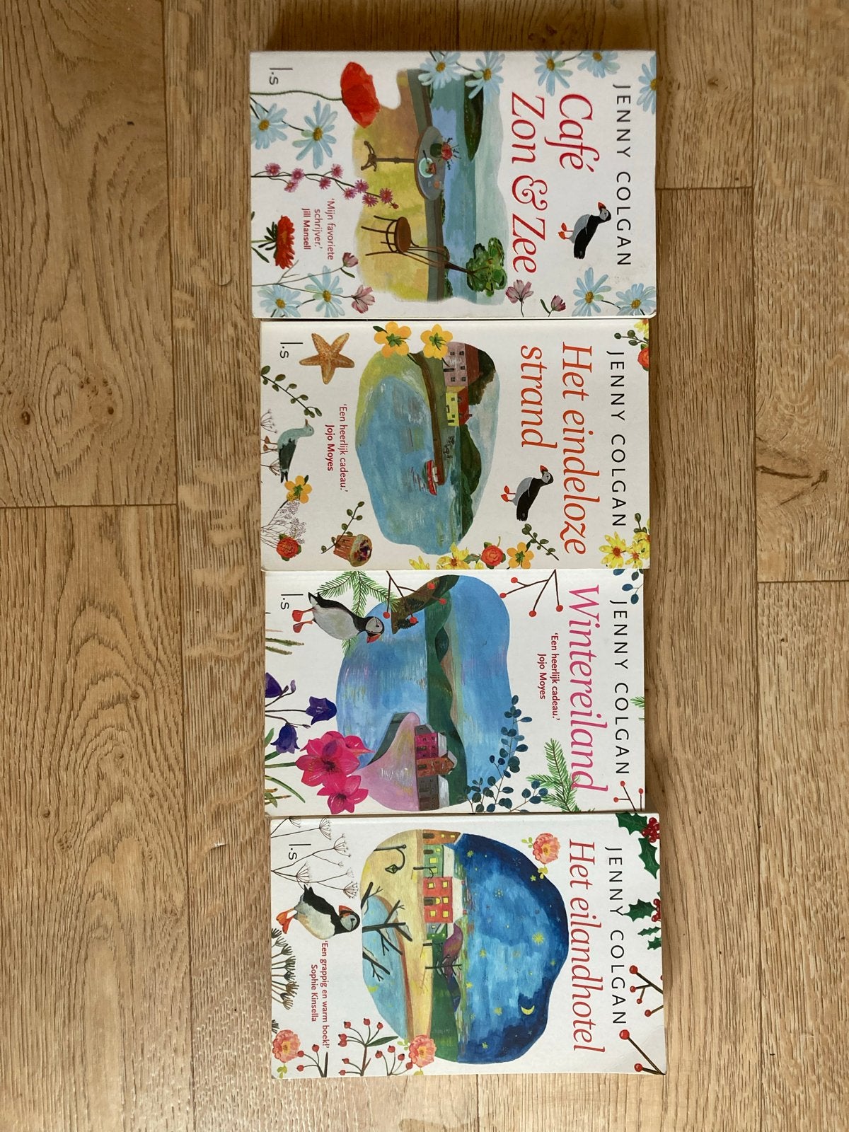 Jenny Colgan - Café Zon & Zee serie (4 boeken), Ophalen of Verzenden, Zo goed als nieuw, Nederland
