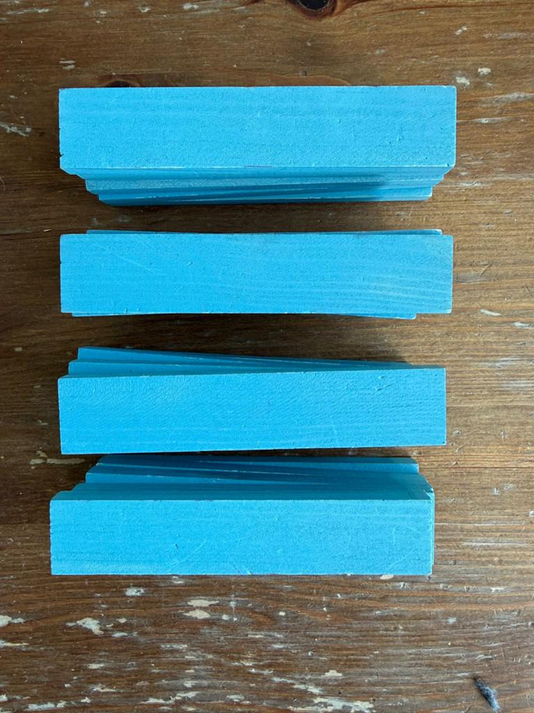 Grote set Kapla blokken (867 stuks) met kleuren, Kinderen en Baby's, Speelgoed | Bouwstenen, Gebruikt, Ophalen of Verzenden