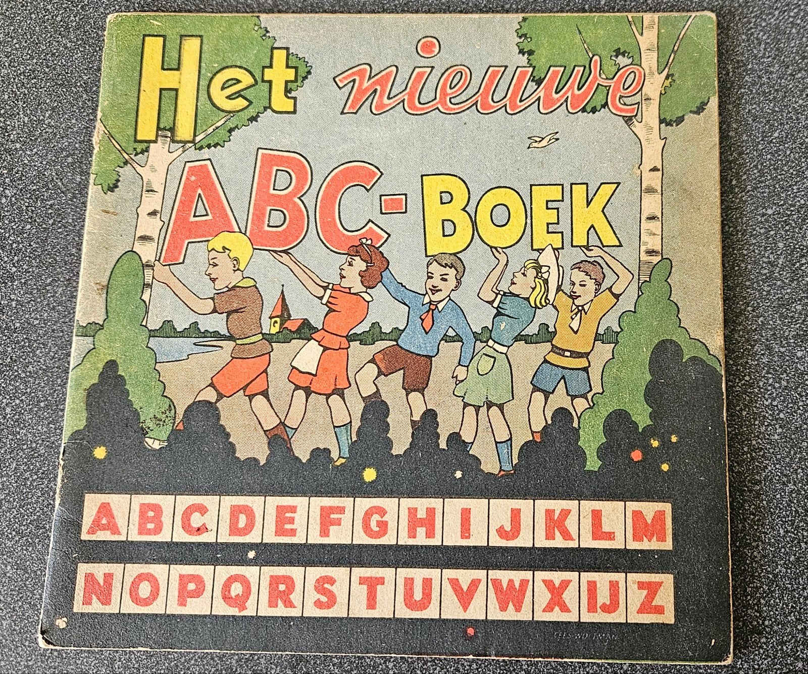 Het Nieuwe ABC-Boek - Vintage Kinderboek, Ophalen of Verzenden, Non-fictie