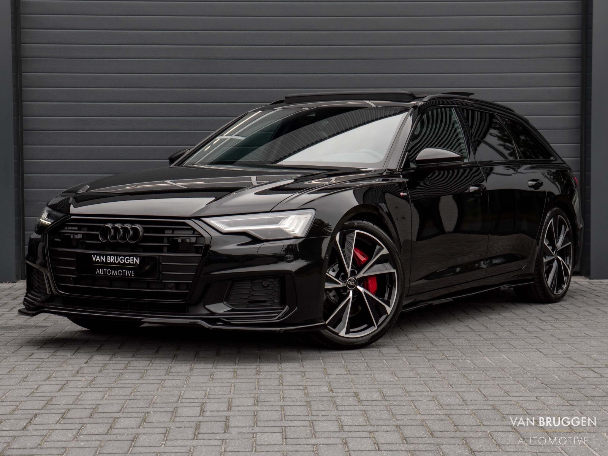 Audi A6 Avant 55 TFSI e quattro S-Line Pano S6 HUD B&O Sfeer, Auto's, Automaat, Gebruikt, Euro 6, 4 cilinders