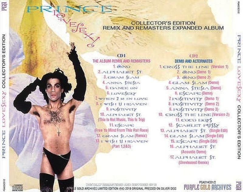 Prince - Lovesexy Collector's Edition (RMX & Remasters) 2CD, Verzenden, 1980 - 1989, Nieuw in verpakking