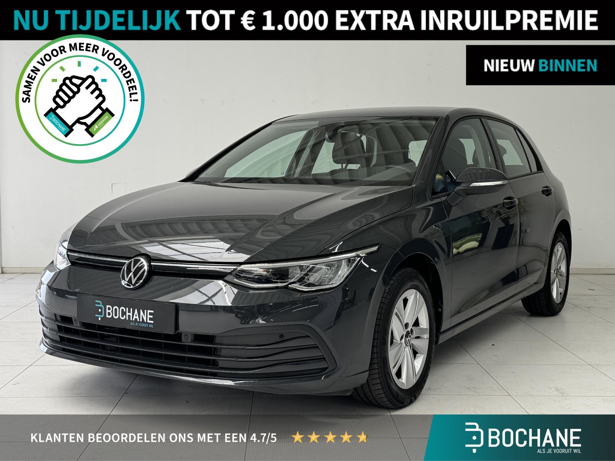 Volkswagen Golf 1.5 eTSI Life Business | Stoelverwarming | A, Auto's, 4 cilinders, Met garantie (alle), Bedrijf, Golf