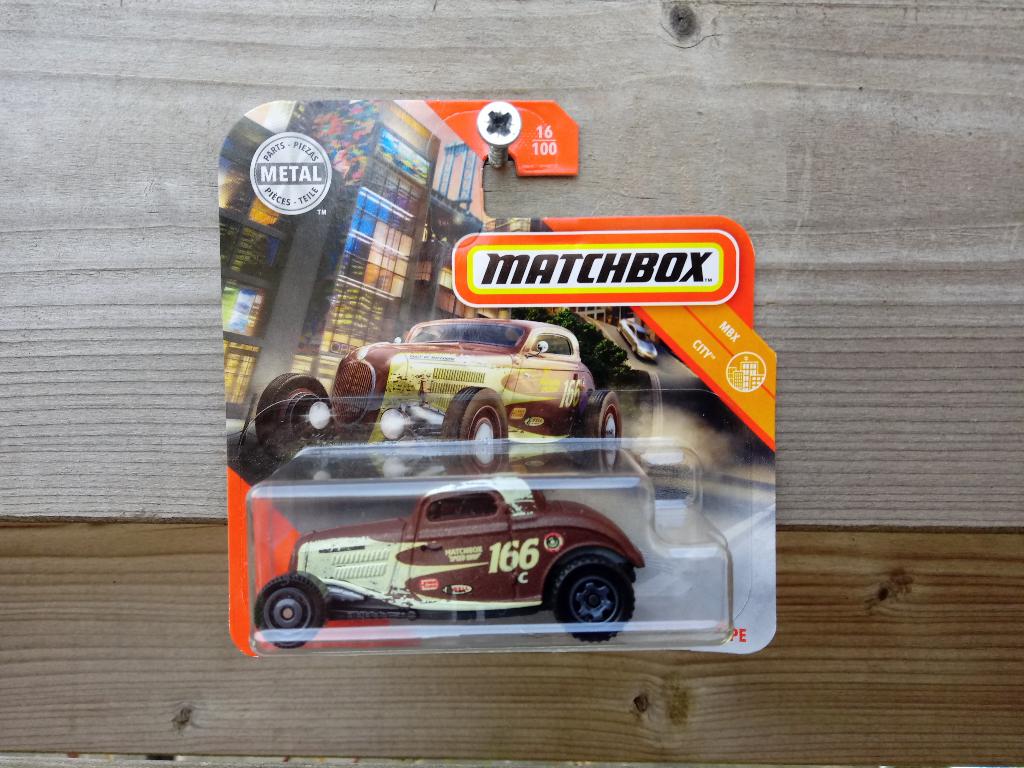 Ford Coupe Hotrod '33 Matchbox, Ophalen, Nieuw, Auto