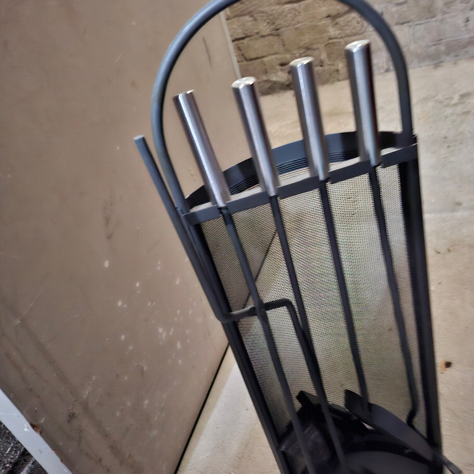 Haardstel vonkenscherm, Ophalen, Zo goed als nieuw, Vrijstaande haard, Overige soorten