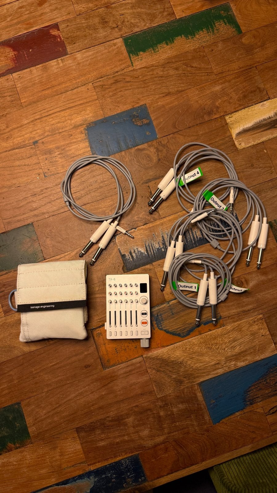Teenage Engineering TX-6 field mixer/audio interface + kabel, Ophalen of Verzenden, Zo goed als nieuw, 5 tot 10 kanalen