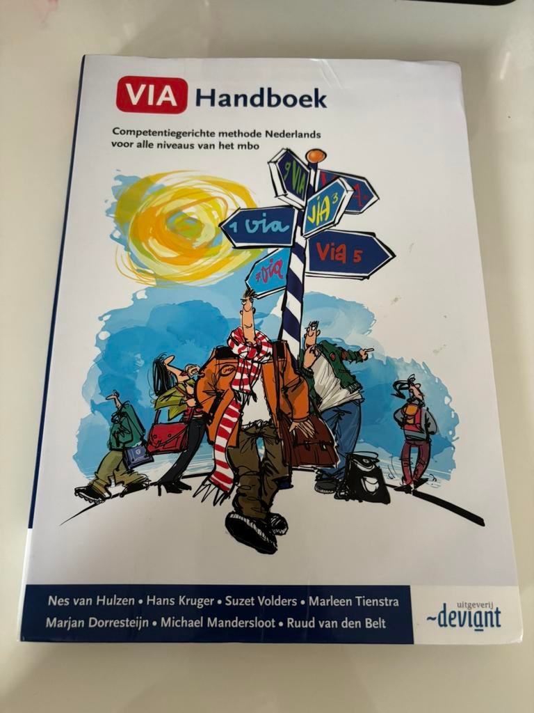 VIA Handboek, Boeken, Verzenden, Beta, Zo goed als nieuw, HBO