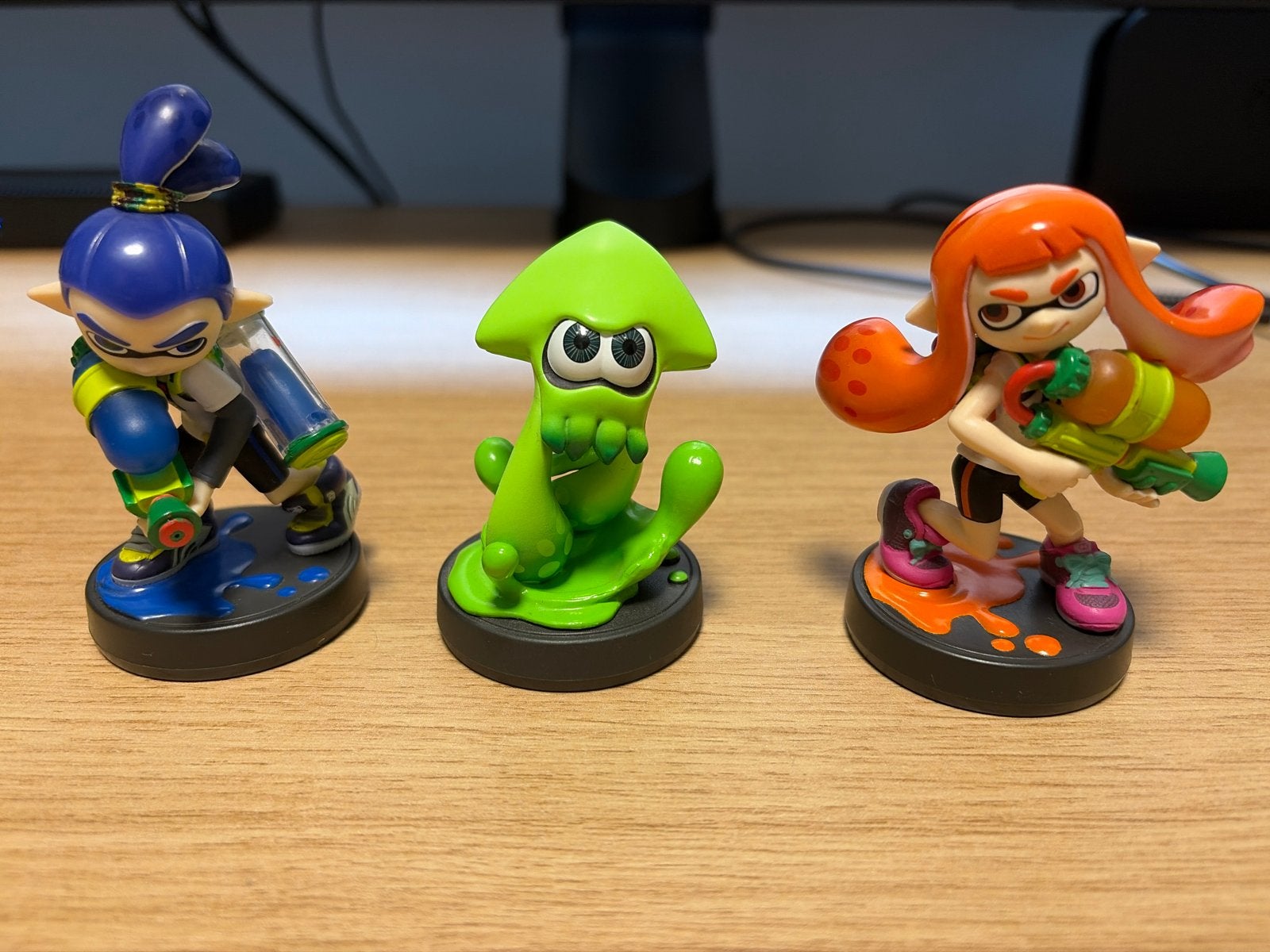 Nintendo Splatoon Amiibo Inkling boy, inkling girl & inkling, Ophalen of Verzenden, Nintendo, Zo goed als nieuw