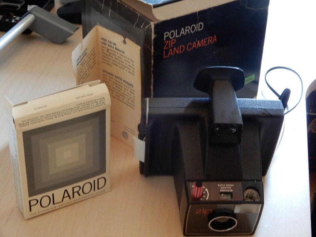 Polaroid Zip Land Camera / vintage fototoestel, Ophalen, Gebruikt