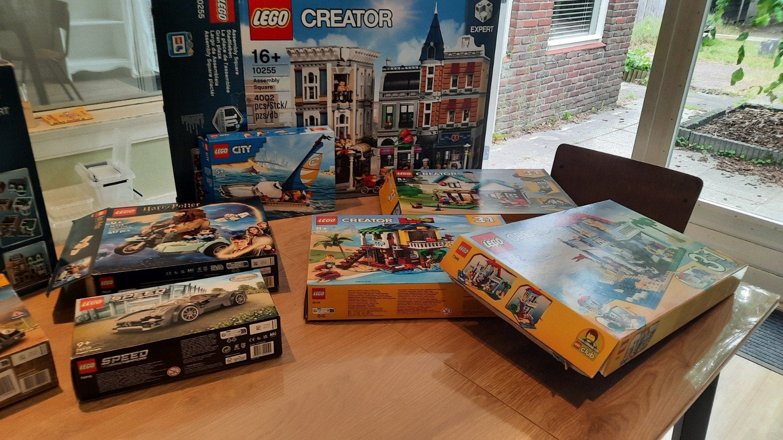Verzameling lege LEGO dozen - diverse sets, Ophalen of Verzenden, Gebruikt, Overige merken