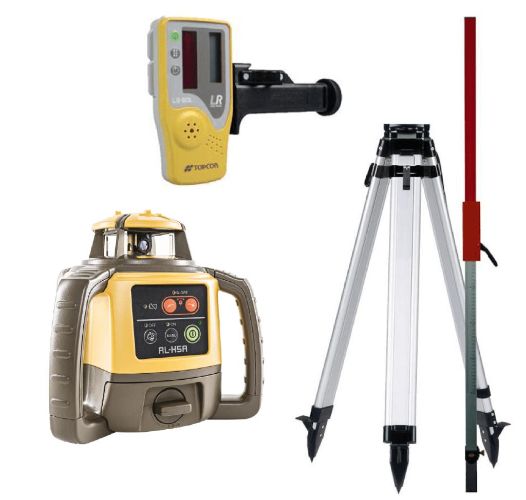 Topcon bouwlaser RLH5A compleet in koffer + STATIEF/FLEXILAT, Ophalen of Verzenden, Nieuw