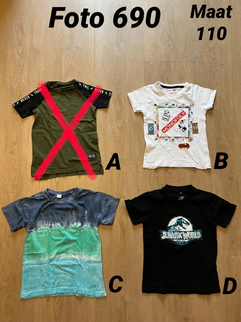 Shirt jongen maat 110 *foto 690*, Kinderen en Baby's, Kinderkleding | Maat 110, Ophalen of Verzenden, Zo goed als nieuw, Jongen